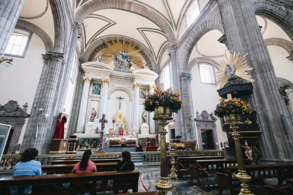 Dominating Zócalo Square is the awe-inspiring Metropolitan Cathedral, a majestic structure that stands as a testament to centuries of religious and cultural history. 